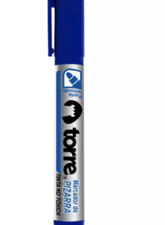 MARCADOR DE PIZARRA AZUL TORRE