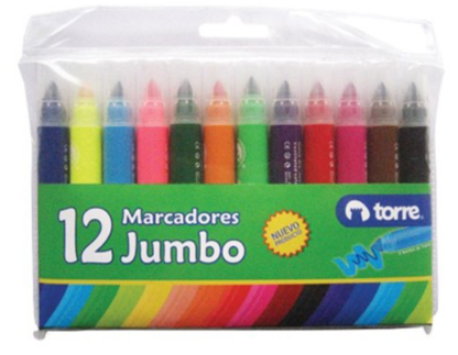 MARCADORES JUMBO TORRE 12UND