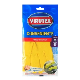 Guantes amarillos virutex talla m