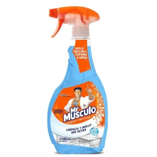 LIMPIA VIDRIOS Y MULTIUSO GATILLO MR MUSCULO - 500CC