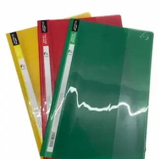 CARPETA TAPA TRANSPARENTE COLOR VERDE TAMAÑO OFICIO EL LUCERO