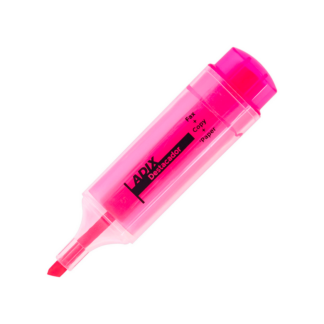 DESTACADOR COLOR ROSADO TRANSPARENTE ADIX