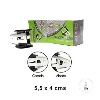 SACA CORCHETES TIPO MARIPOSA ARTE TOP