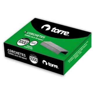 CORCHETES 26/6 TORRE - CAJA 1000 UNIDADES