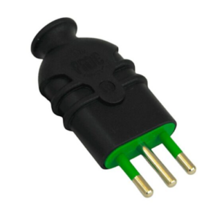 ENCHUFE MACHO 10 AMPERES