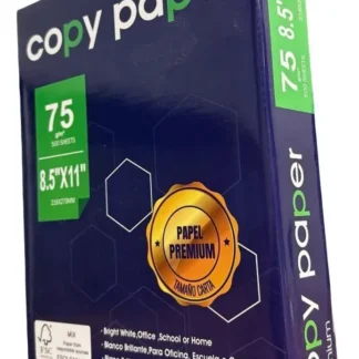 PAPEL CARTA RESMA COPY PAPER 75G 500 HOJAS BLANCO