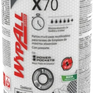 PAÑO WYPALL X70- 88 PAÑOS X ROLLO
