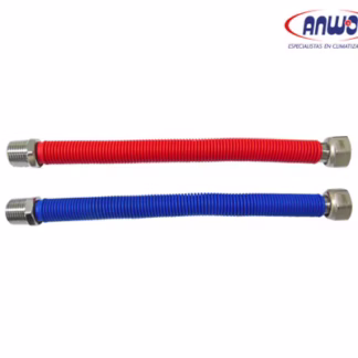 KIT FLEXIBLE ANWO 1/2 ROJO-AZUL